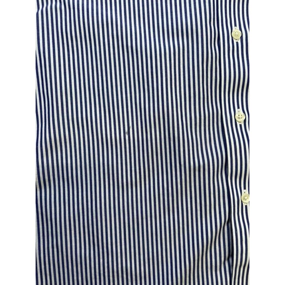Brooks Brothers Regent 15.5-34 Striped Non-Iron Long Sleeve Button Down Shirt - Picture 8 of 11